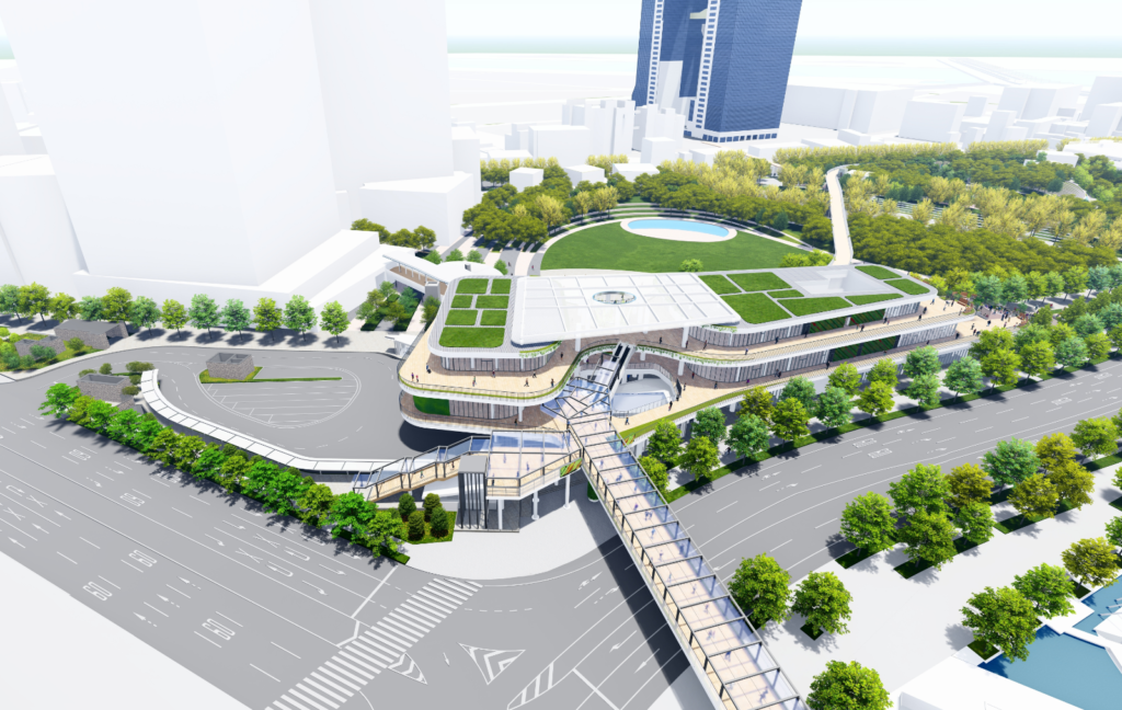 A new and futuristic transportation terminal with cutting-edge technology, the Umekita (Osaka) Underground Station will be completed in spring 2023.