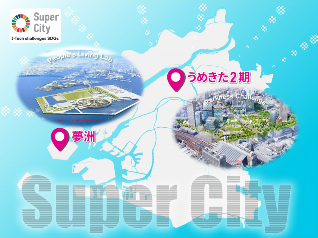グリーンフィールド型の開発で、大阪が目指すスーパーシティを構築