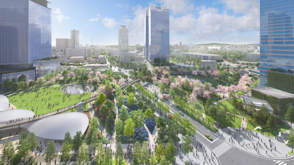 公園のデザインを通して、大阪の未来を担う公園とは